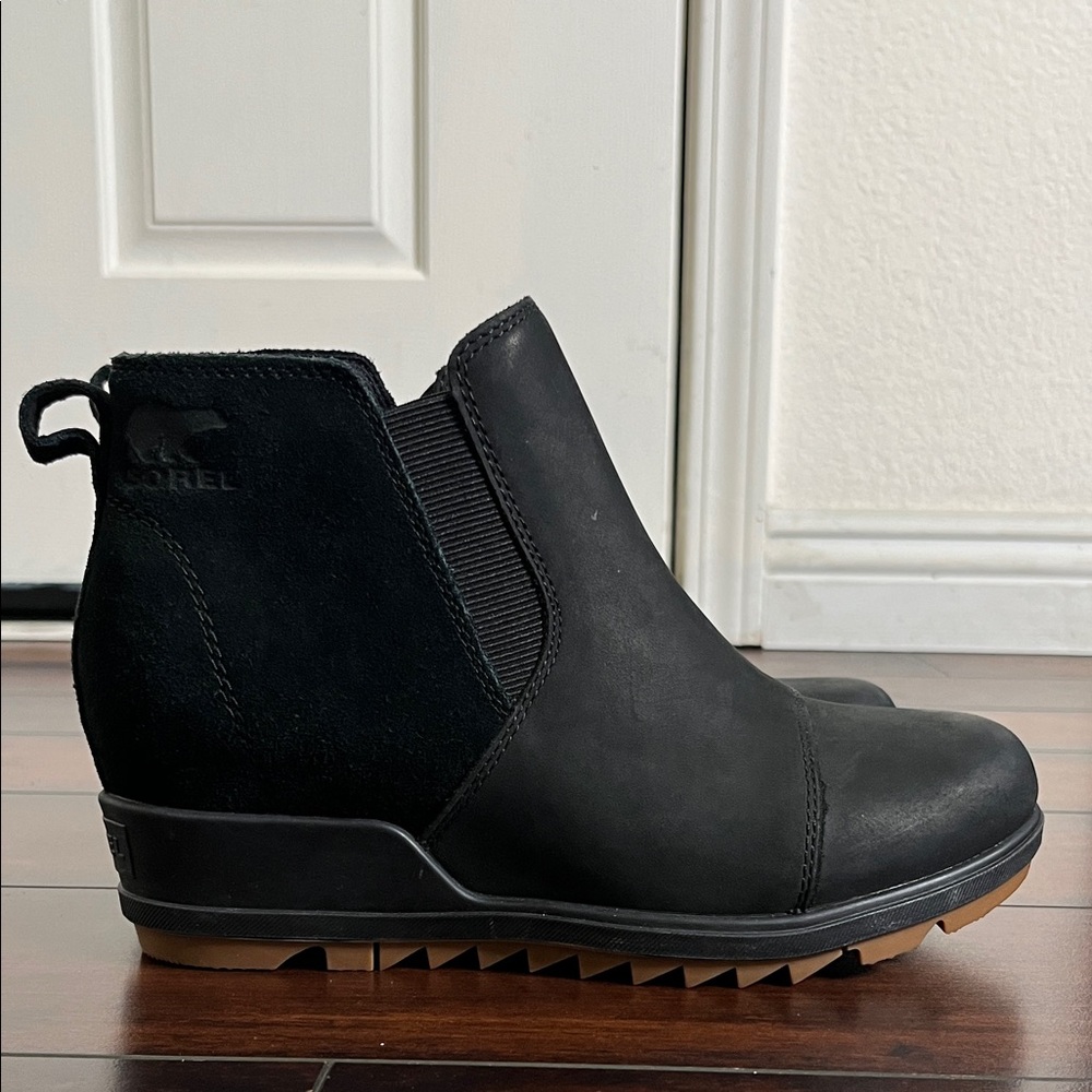 Sorel Black Ankle Boots